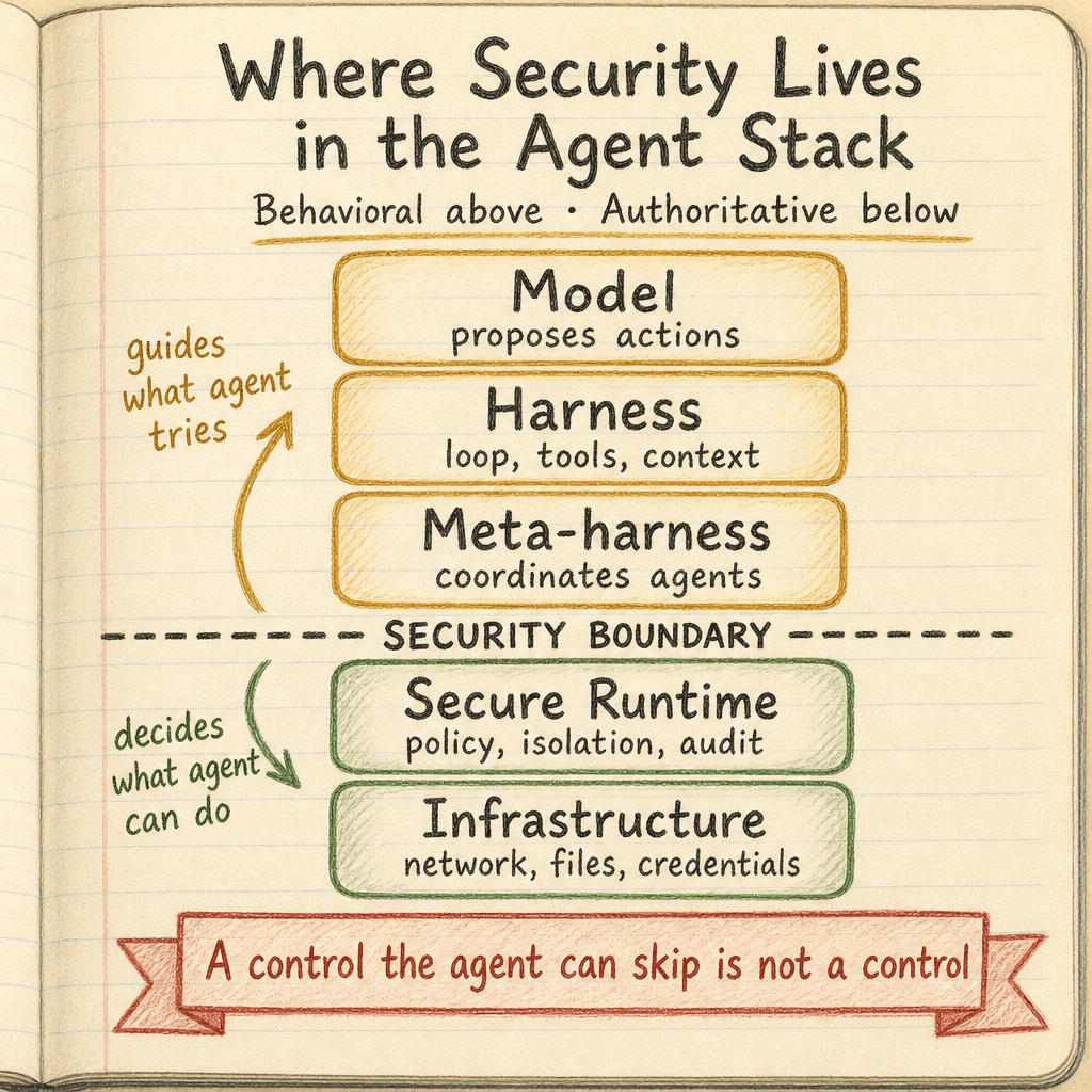 Where Security Fits in an AI Agent Stack